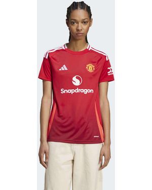 adidas Originals – manchester united 24/25 – heimtrikot - Rot