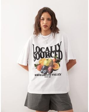 Collusion Locally Sourced Fruits Tee - Grey
