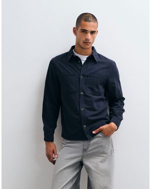 Mango Overshirt - Blue