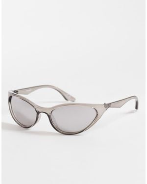 ASOS Wrap Sunglasses - White