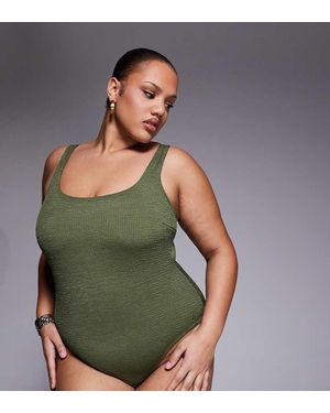 South Beach Crinkle Swimsuit - Green