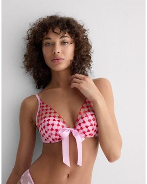 Intimissimi The Love Club Elena Balconette Bra - Pink