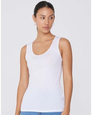 Tezenis Camisole With Wide Straps - White