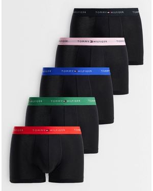 Tommy Hilfiger Signature Cotton 5 Pack Briefs - Black