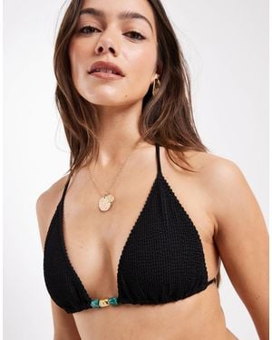 Lindex – triangel-bikinioberteil - Schwarz