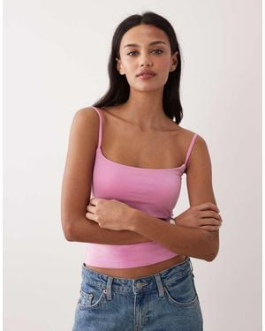 Abercrombie & Fitch 90s Cami With Built - Red