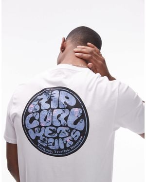 Rip Curl – wettie passage icons – t-shirt - Weiß