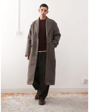 Weekday Wool Blend Coat - Black