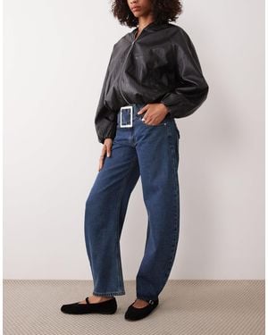 Lioness Dynasty balloon-jeans mit gürtel-detail - Blau
