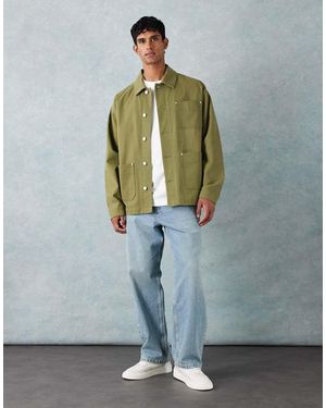 ARKET Mist Low Rise baggy Wide Leg Jeans - Blue