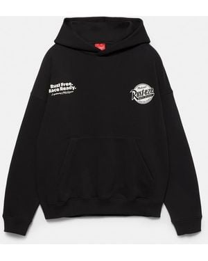 Pull&Bear Cars Hoodie - Black