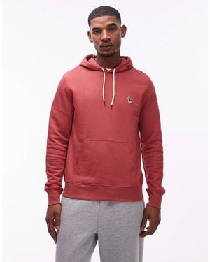Paul Smith Zebra Logo Hoodie - Red