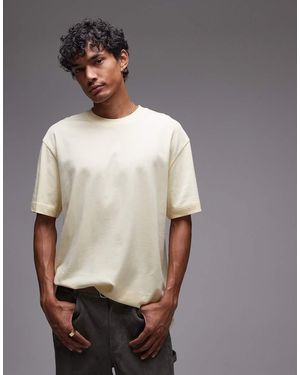 TOPMAN Camiseta Pastel Extragrande De - Gris