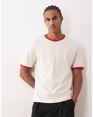 Jack & Jones Ringer T-Shirt - White