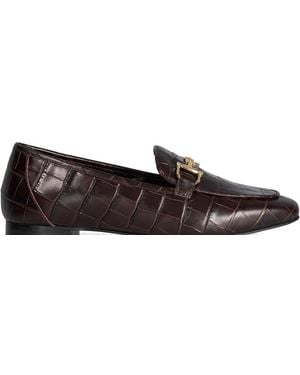 Dune Wide Fit Wf Grained Loafers - Brown