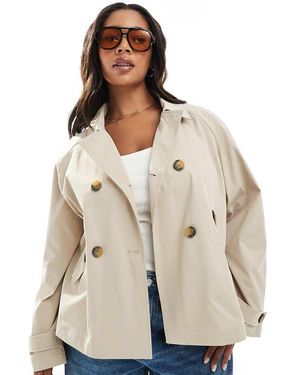 ONLY Gabardina Corta De -Neutro