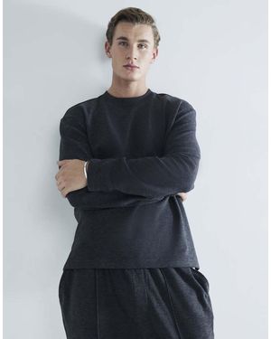 River Island Super Cosy Lounge Sweatshirt Co-Ord - Blue