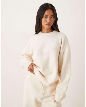adidas Originals Knitted Jumper - Natural