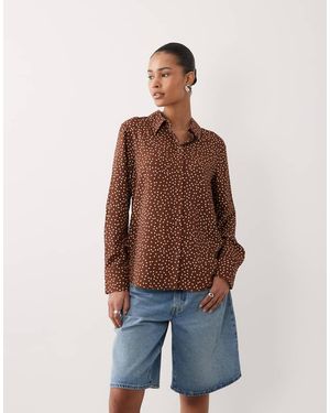 Mango Classic Shirt - Natural