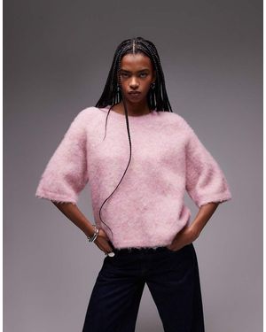 & Other Stories Maglione A Maniche Corte - Rosa