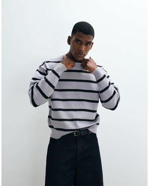Cotton On Box Fit Crew Knit - Multicolor