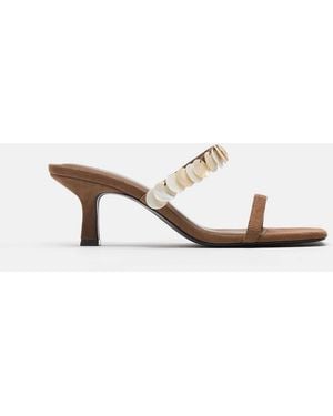 Pull&Bear – sandalen - Natur