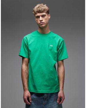 Vans Left Chest Logo Oversized T-Shirt - Green