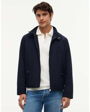 Tommy Hilfiger New York Label Performance Relaxed Harrington Jacket - Blue