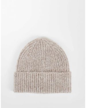 ASOS – dicke strickmütze - Natur