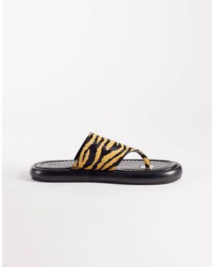 ASOS Fate Premium Chunky Toe Thong - Multicolour