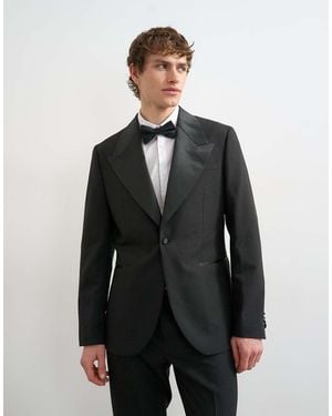 TOPMAN Giacca Da Smoking Nera - Nero