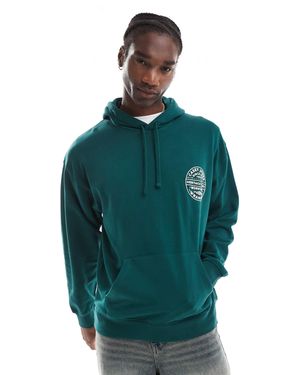 Wrangler – casey jones workwear – oversize-kapuzenpullover - Grün