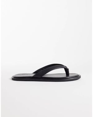 ASOS – riemensandalen aus leder - Braun