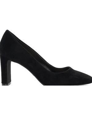 Dune Wide Fit Wf Arriving Court Shoes - Black