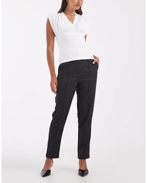 ASOS Tailored Cigarette Ankle Grazer Pants - Multicolor