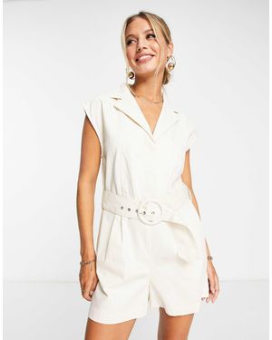 Pretty Lavish – eleganter playsuit - Weiß