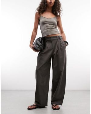 Daisy Street baggy Balloon Fit Pants - Black