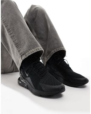 Nike Air Max 270 Casual Sneakers From Finish Line - Black