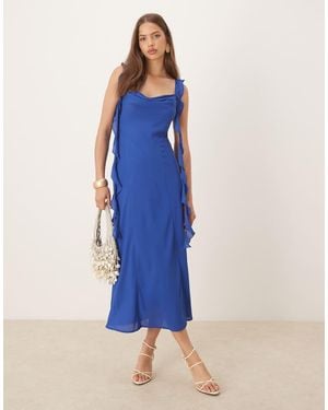 Pretty Lavish Rya Midaxi Dress - Blue