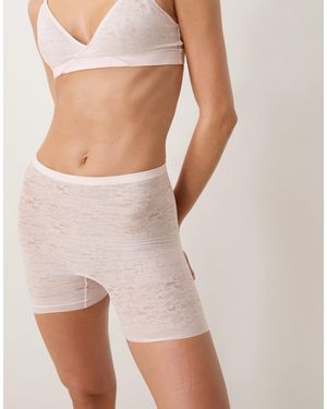 Spanx Day to date night - short invisible anti-irritations ultra-lisse en dentelle - Marron