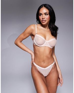 KBX Zadie Non Padded Balcony Bra - Grey