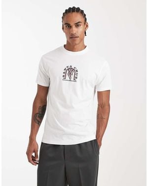 Santa Cruz Arch Front Graphic T-Shirt - White
