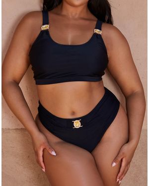Moda Minx Curve x bernadette afia – amour – bikinihose - Blau