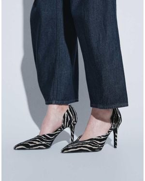 ASOS Pannie High Heeled Court Shoes - Blue