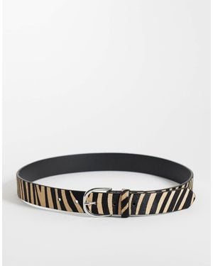 Mango Teen ceinture en poil - Gris