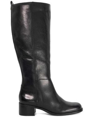 Dune Turner Knee High Boots - Black