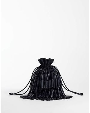 ASOS Embellished Pouch - Black