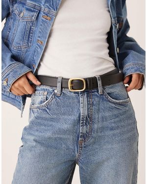 Calvin Klein Chunky Buckle Belt - Grey
