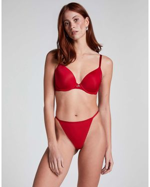 Hunkemöller Hunkemöller – nahtloser tanga - Rot