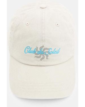 Pull&Bear Club Du Soleil Cap - White